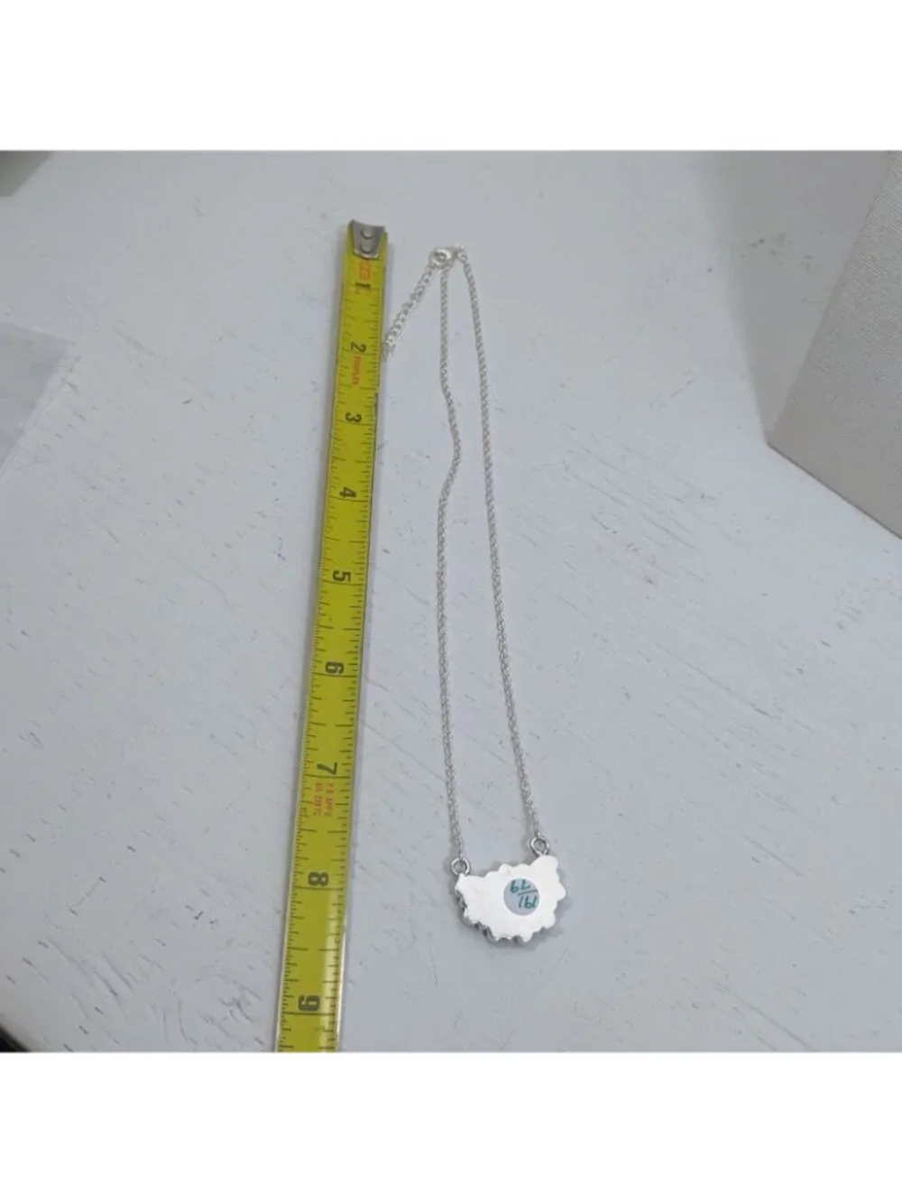 Southwest Sterling Silver Wild Horse Jasper Cluster Pendant Necklace